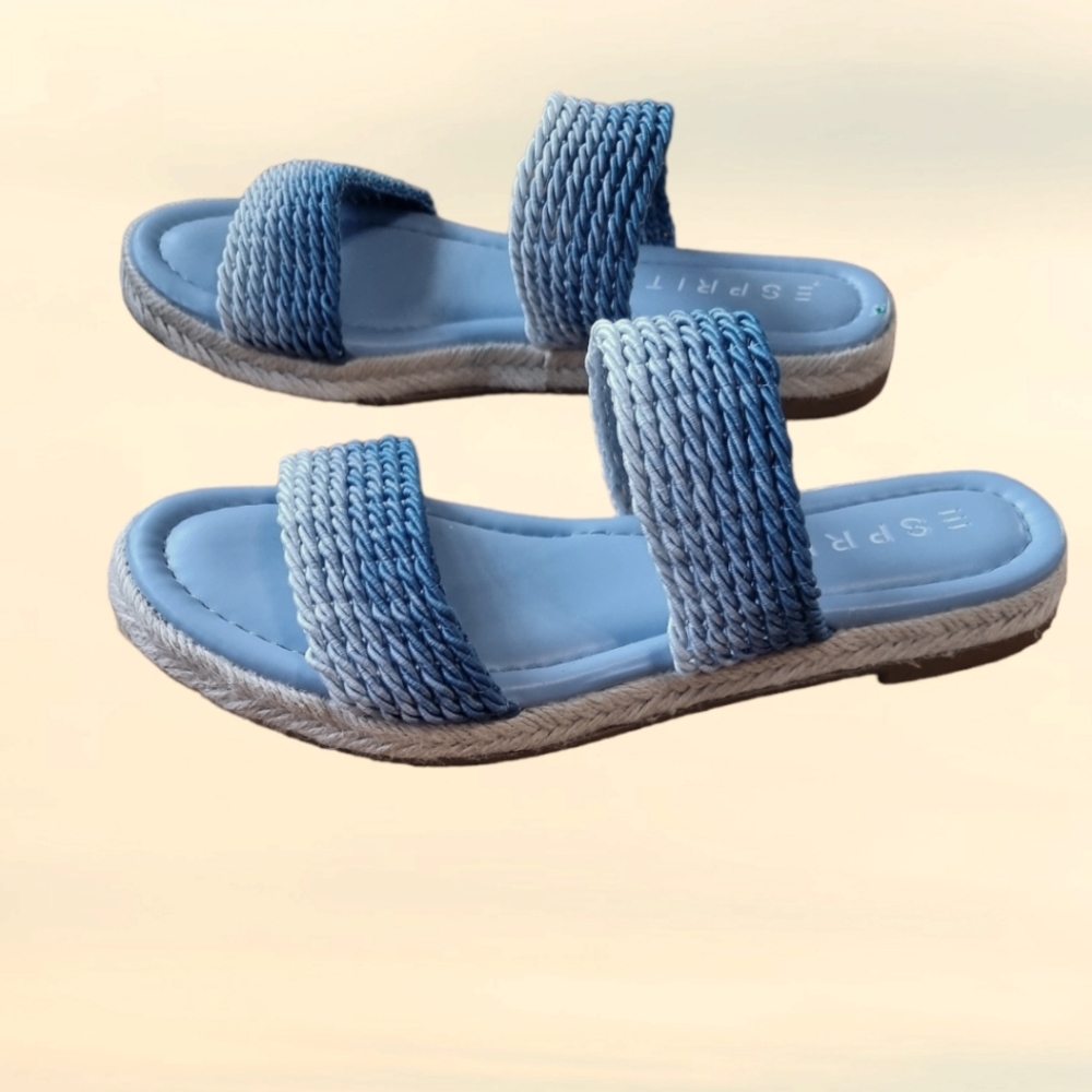 Esprit Woven Slip on Sandals - Picture 3 of 8